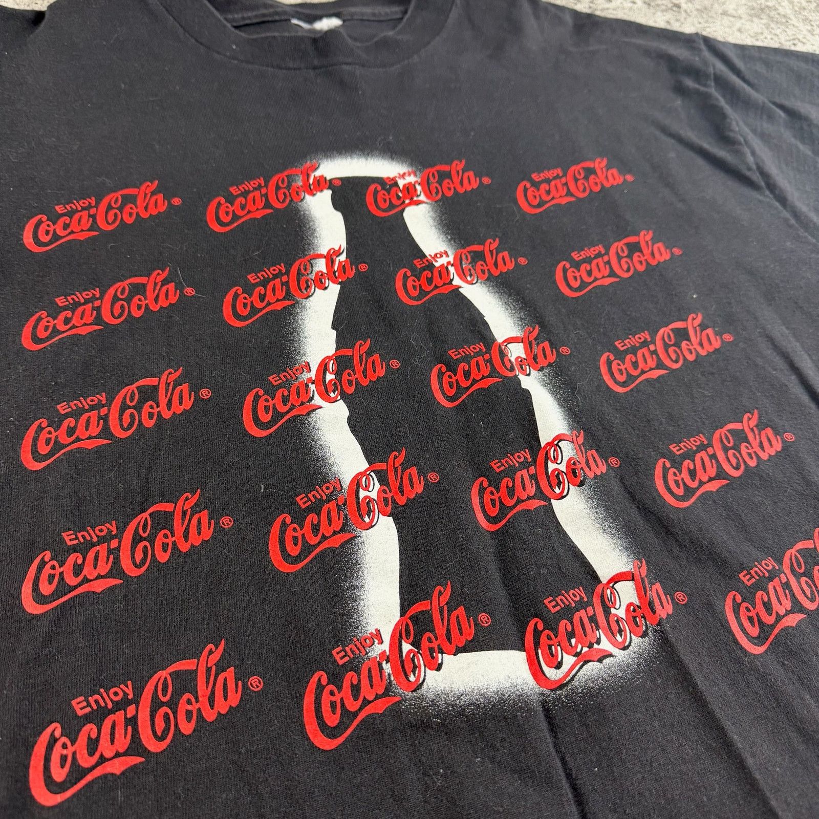 Coca Cola Vintage Coca-Cola Bottle Shirt 90s Size Medium Size US L / EU 52-54 / 3 - 2 Thumbnail