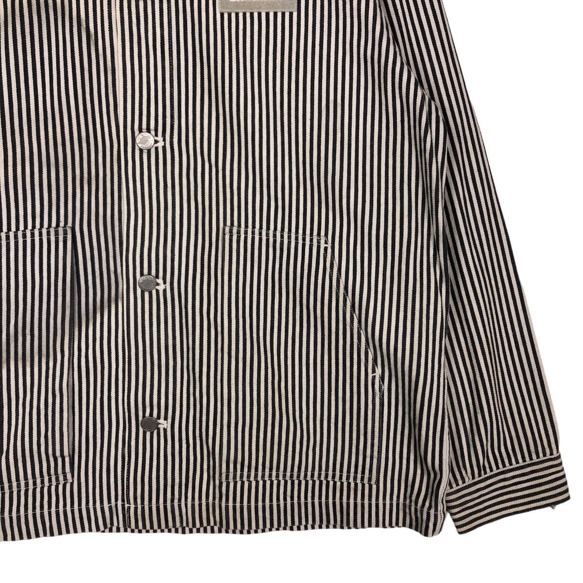 Japanese Brand 🔥Vintage Striped Hickory Chore Jacket Enhanced Japan Made Size US XL / EU 56 / 4 - 5 Thumbnail