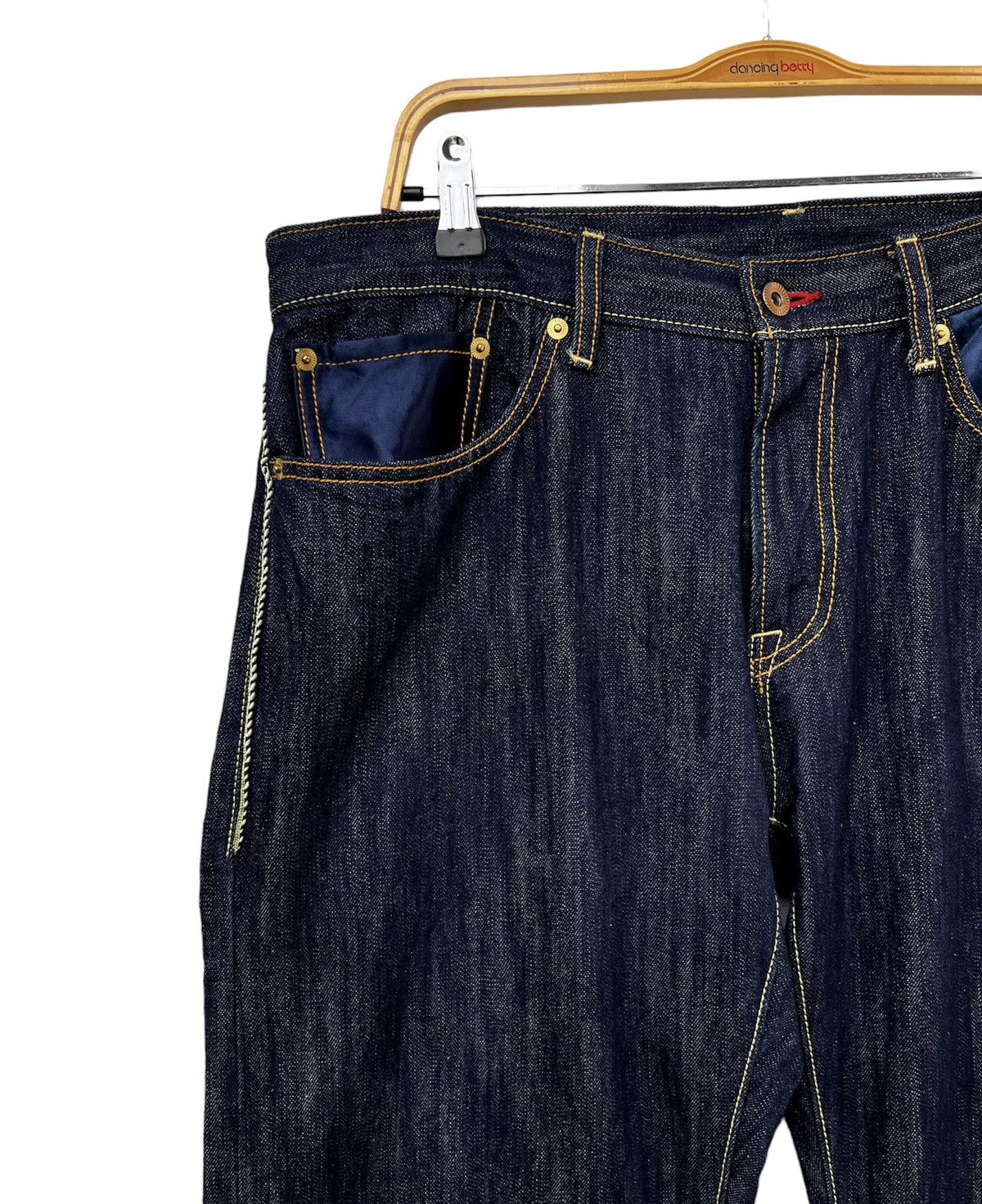 Eternal × Japanese Brand Eternal Japan Sukajan Dragon Tiger Denim Size US 37 - 2 Thumbnail