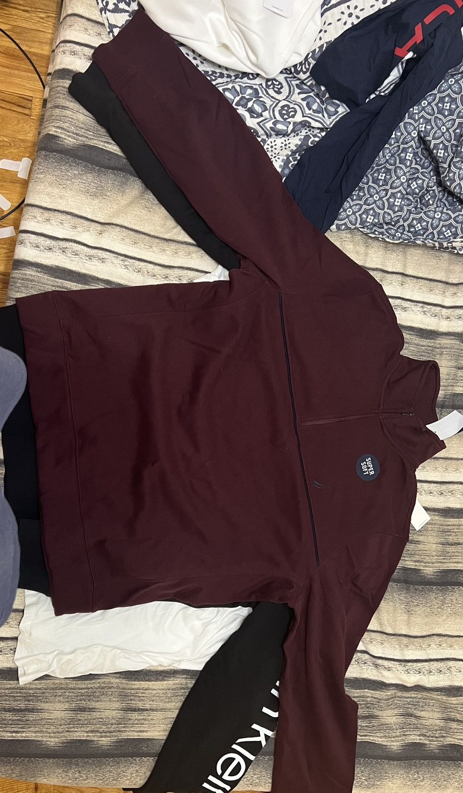 Nautica Brown-maroon nautica t shirt unused Size US XL / EU 56 / 4 - 1 Preview