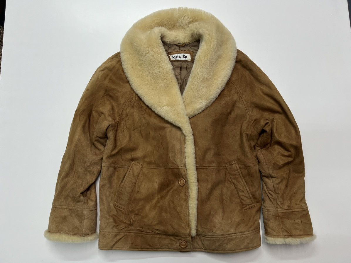 Japanese Brand LUIMOI SHEARLING JACKET Size M / US 6-8 / IT 42-44 - 1 Thumbnail