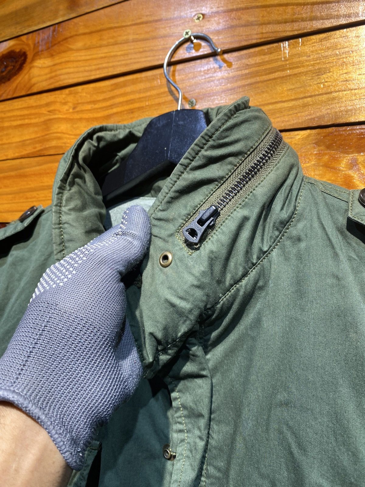 Slick Vintage Slick Military Field Jacket – Olive Green Utility Size US S / EU 44-46 / 1 - 6 Thumbnail