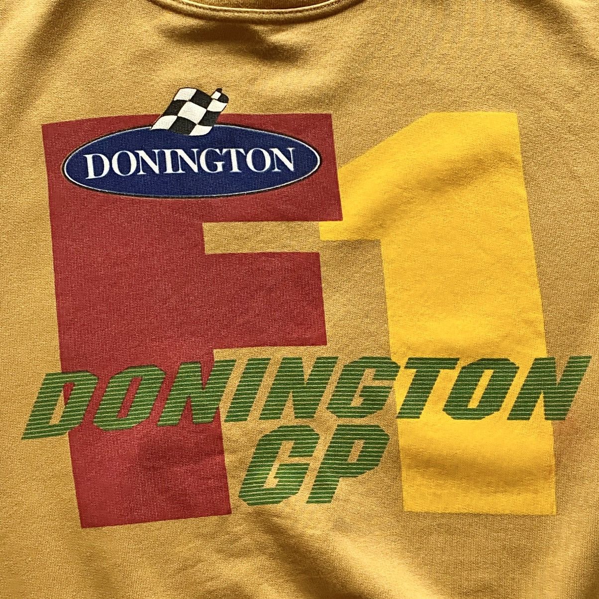 Formula 1 Vintage 1993 Donington Grand Prix F-1 Ayrton Senna Racing Size US M / EU 48-50 / 2 - 3 Thumbnail