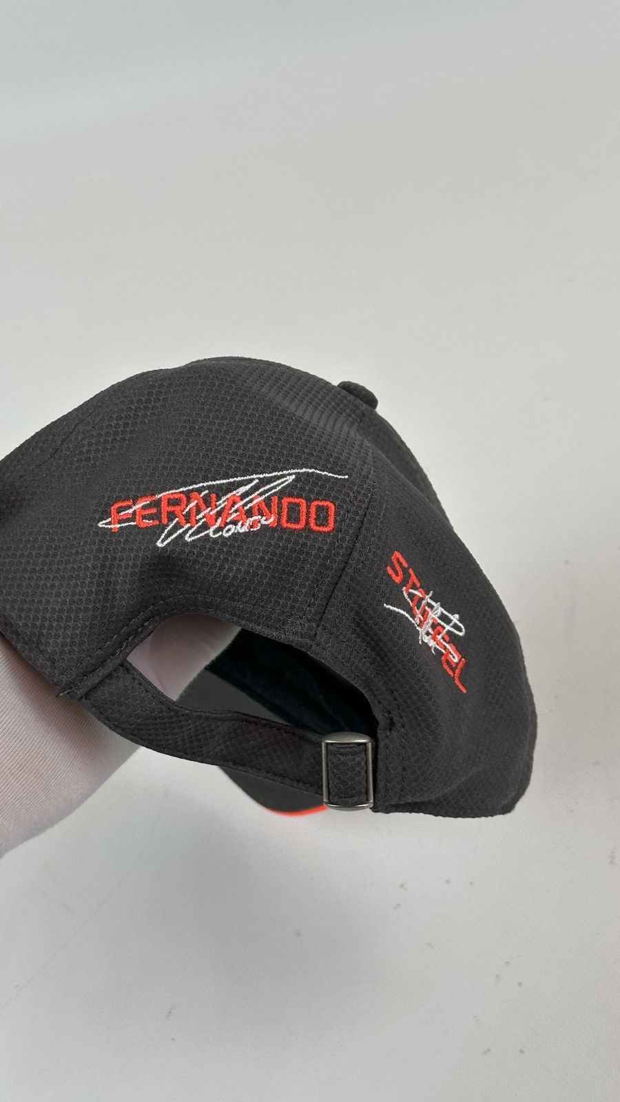 Malcolm McLaren Formula 1 Mclaren Honda Cap Adjustable Size ONE SIZE - 4 Thumbnail