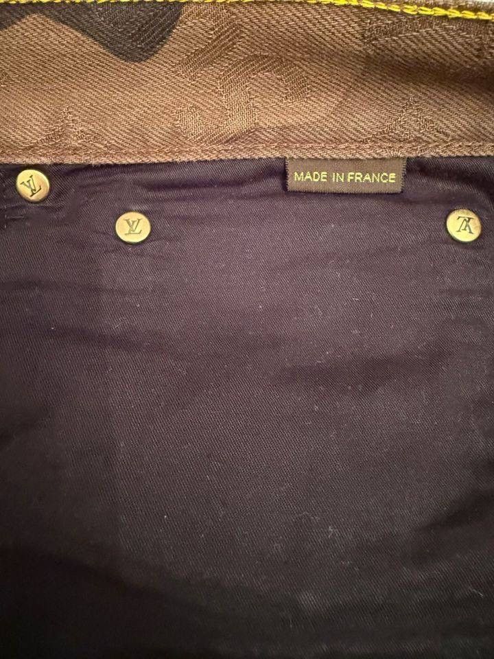Louis Vuitton × Supreme Louis Vuitton x Supreme Camo Denim Jeans Size US 34 / EU 50 - 6 Thumbnail