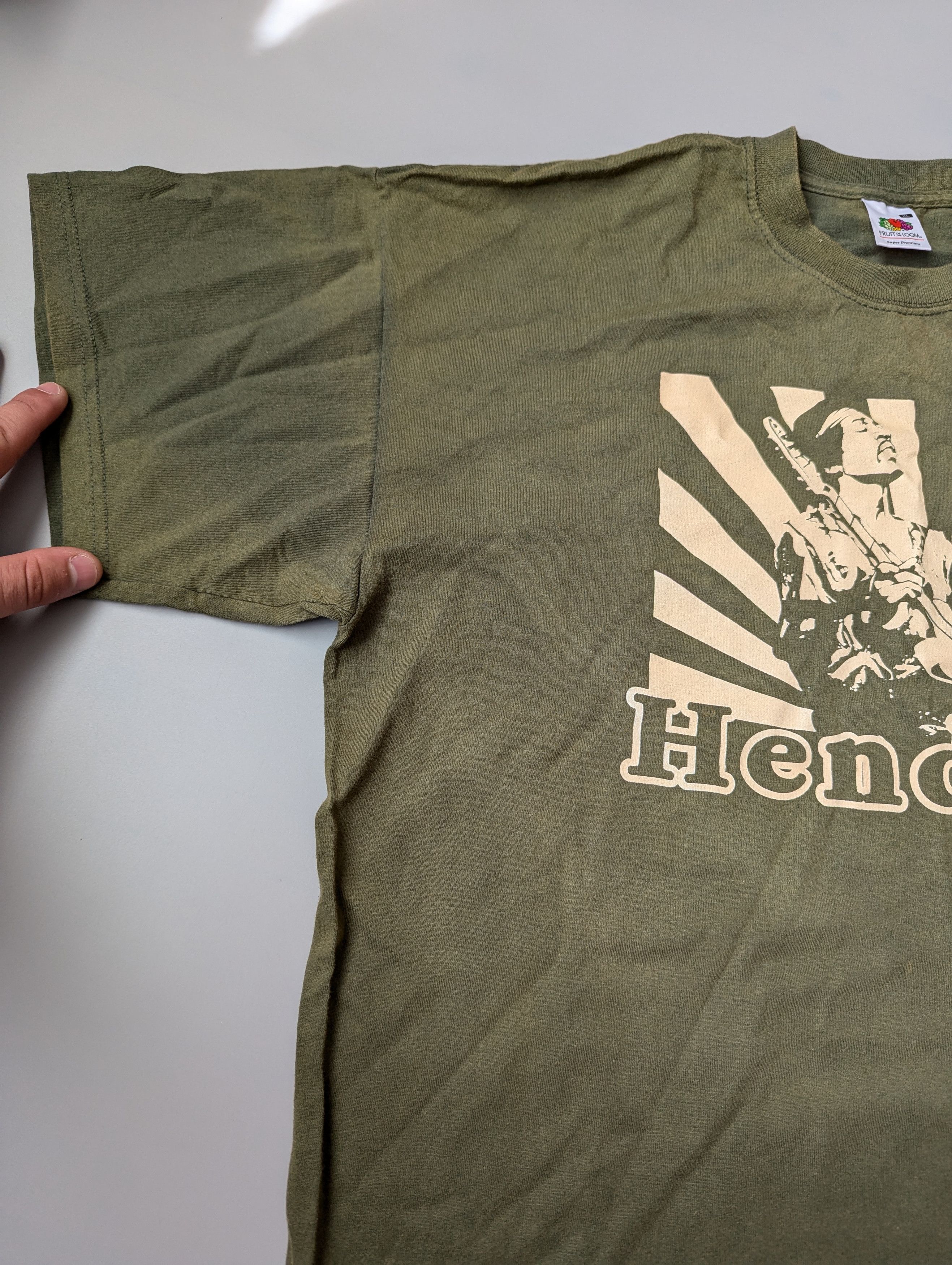 Band Tees × Vintage Vintage 2004 Jimi Hendrix Graphic t shirt Size US XL / EU 56 / 4 - 5 Thumbnail