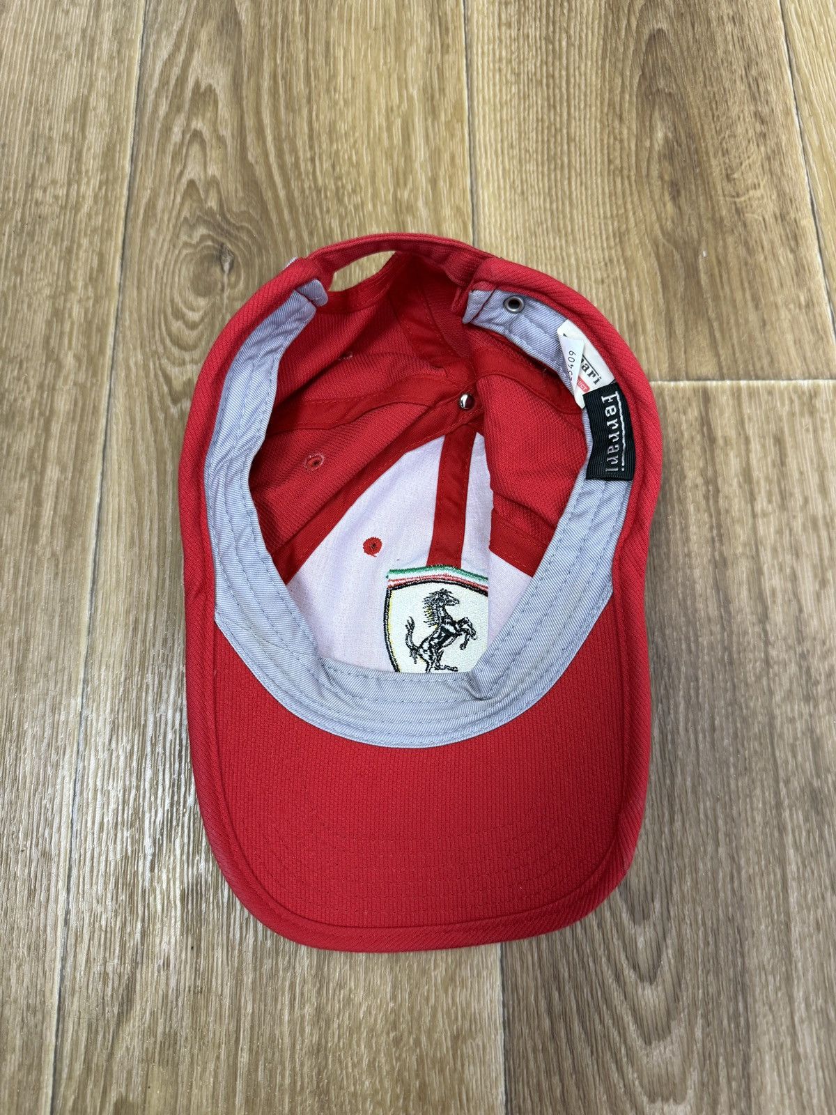 Ferrari Vintage Ferarri Embroidery F-1 Racing Cap Os Size ONE SIZE - 5 Thumbnail