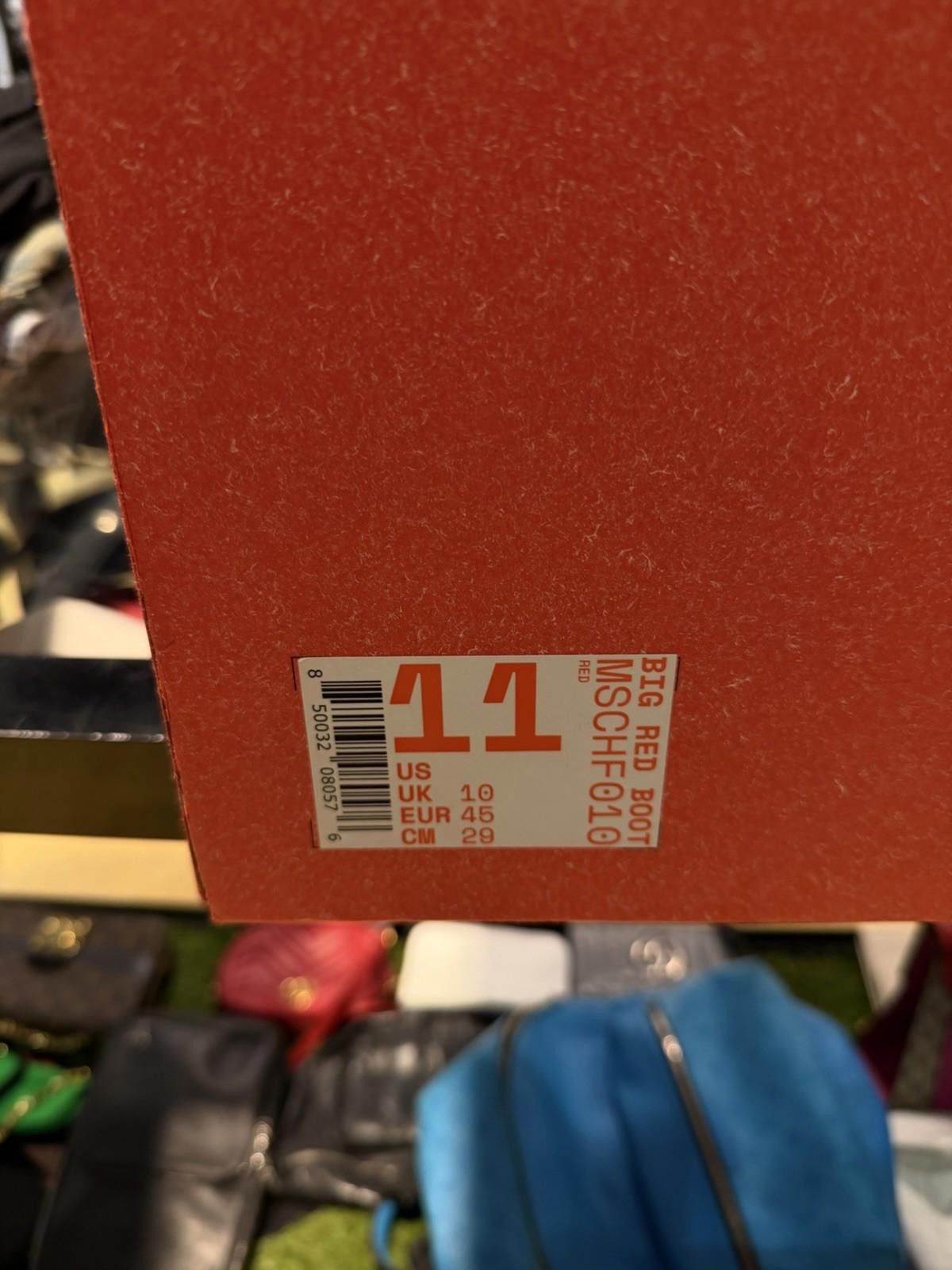 MSCHF MSCHF Big Red Boots Astro Boy MSCHF010 US Size 11 New Size US 11 / EU 44 - 10 Thumbnail