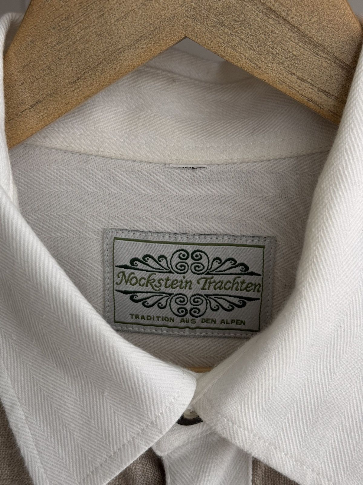 Designer × Vintage Vintage Nockstein Trachten Allen Germany Traditional Shirt Size US XL / EU 56 / 4 - 12 Thumbnail