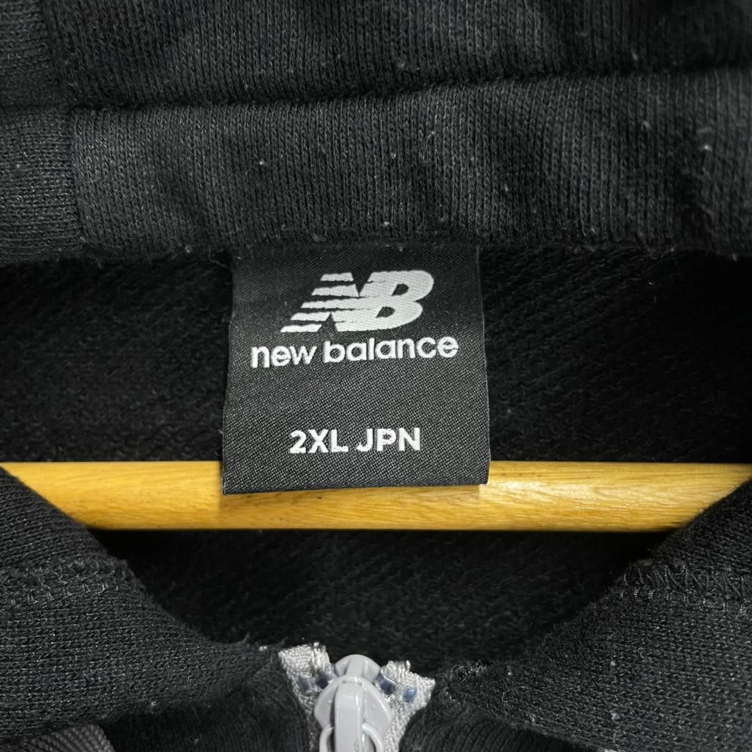 New Balance Vintage New Balance Boston Embroided Logo Full Zip Hoodie Size US XXL / EU 58 / 5 - 7 Thumbnail