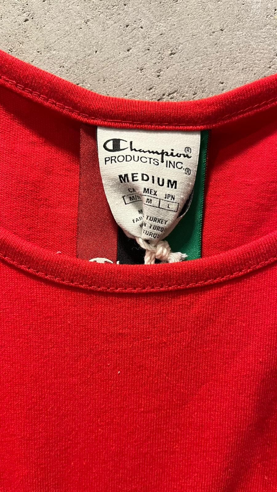 Champion × DENIM TEARS Champion x Denim Tears Red Tank Top Size US M / EU 48-50 / 2 - 3 Thumbnail