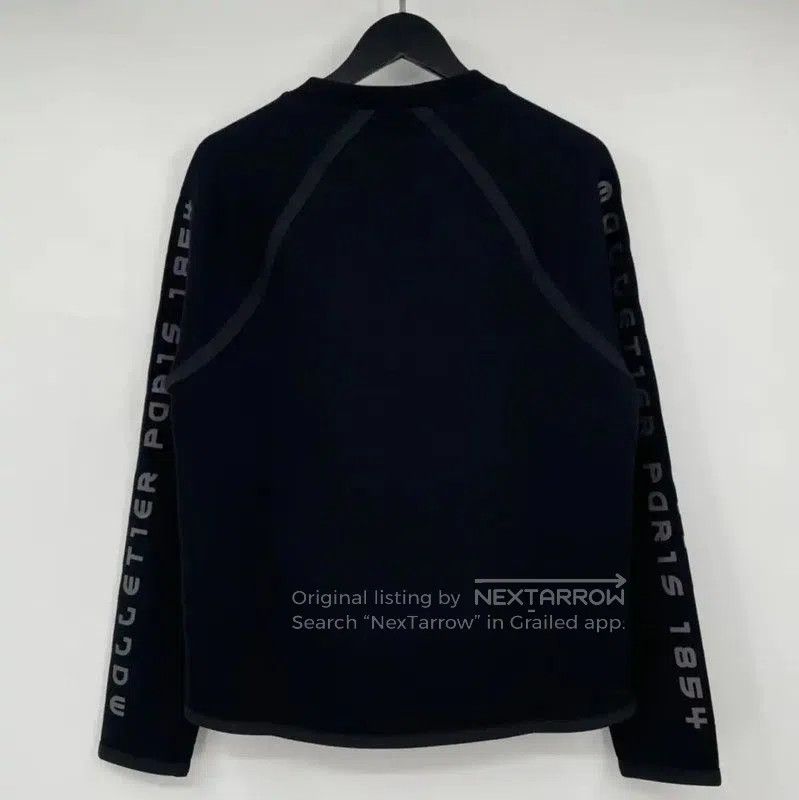 Louis Vuitton Louis Vuitton Black Cotton Men's Long Sleeve Sweatshirt . Size US M / EU 48-50 / 2 - 2 Thumbnail
