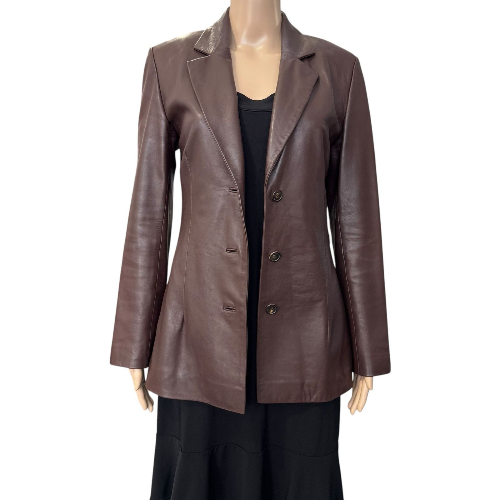 Loewe Loewe Leather Jacket Size S / US 4 / IT 40 - 1 Thumbnail