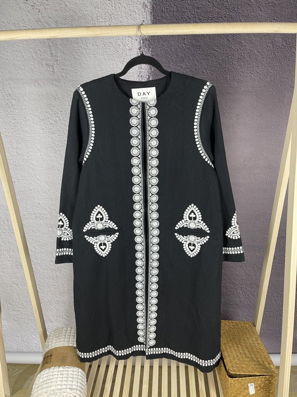 By Malene Birger DAY Birger Et Mikkelsen maxi dress embroidery Aztec style Size S / US 4 / IT 40 - 1 Thumbnail