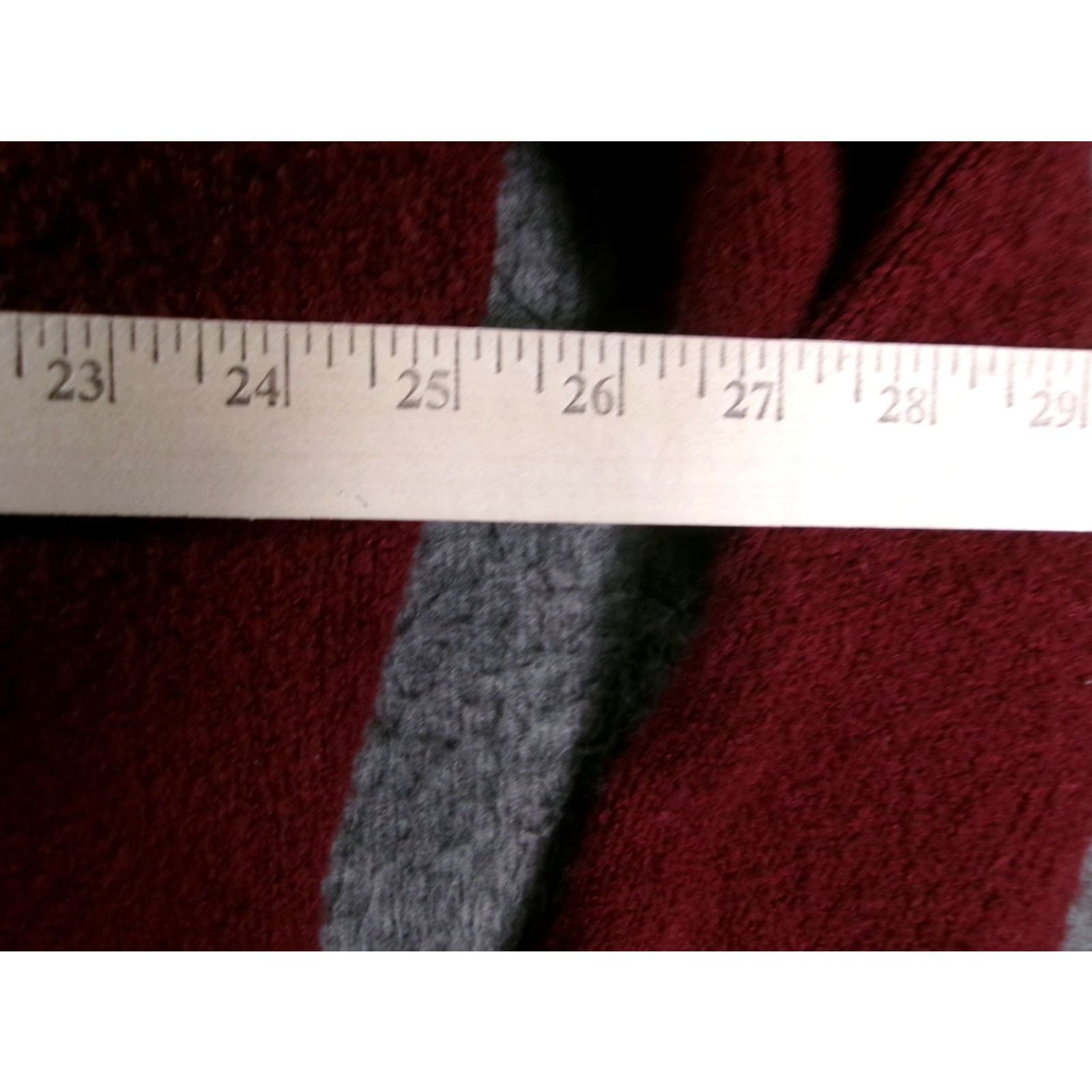 Rachel Zoe Rachel Zoe Sweater Womens L Hooded Turtleneck Ribbed Hem Relaxed Burgundy Cozy Size L / US 10 / IT 46 - 3 Thumbnail
