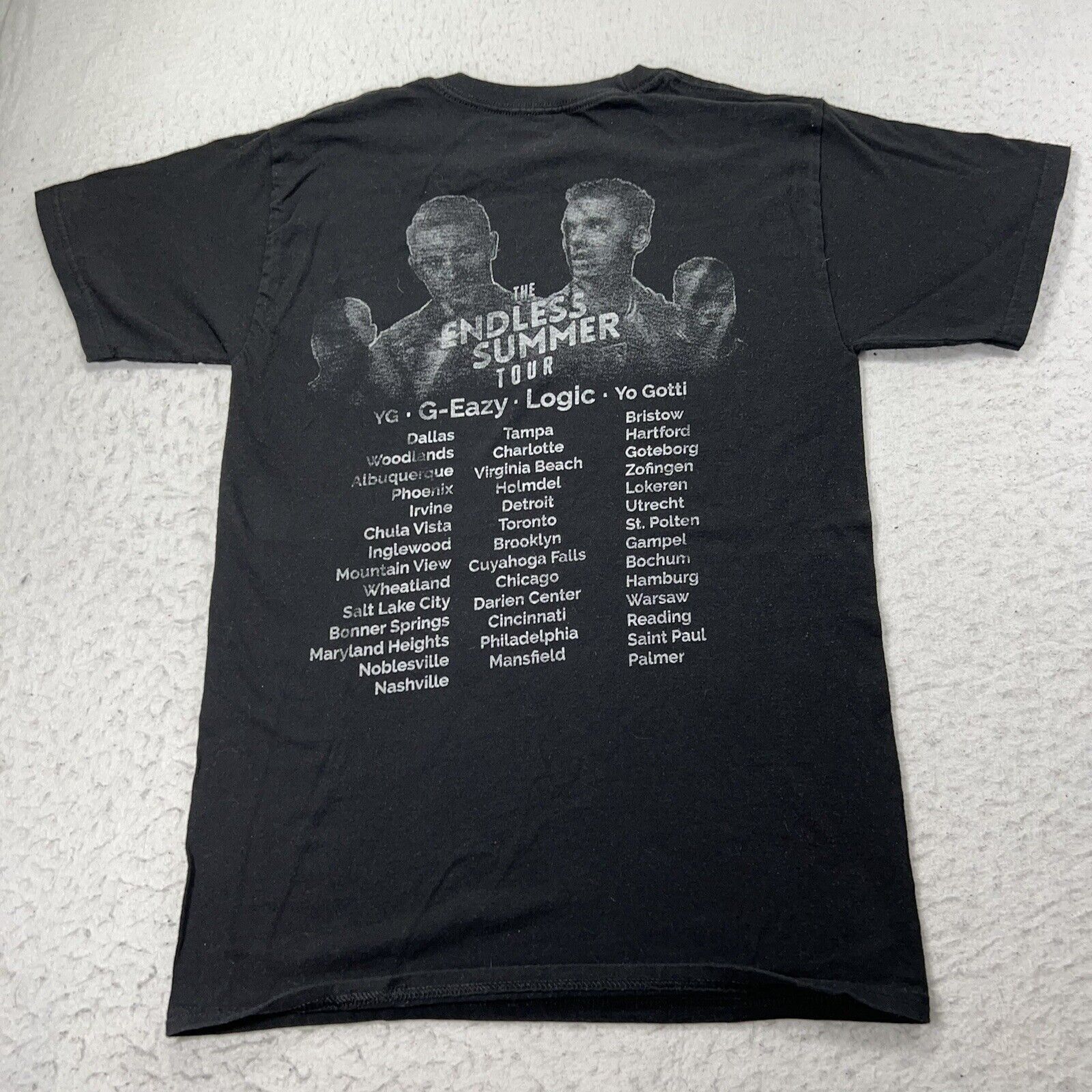 Hanes The Endless Summer Tour 2016 Rap T-Shirt G-Eazy YG Logic Size US S / EU 44-46 / 1 - 5 Thumbnail