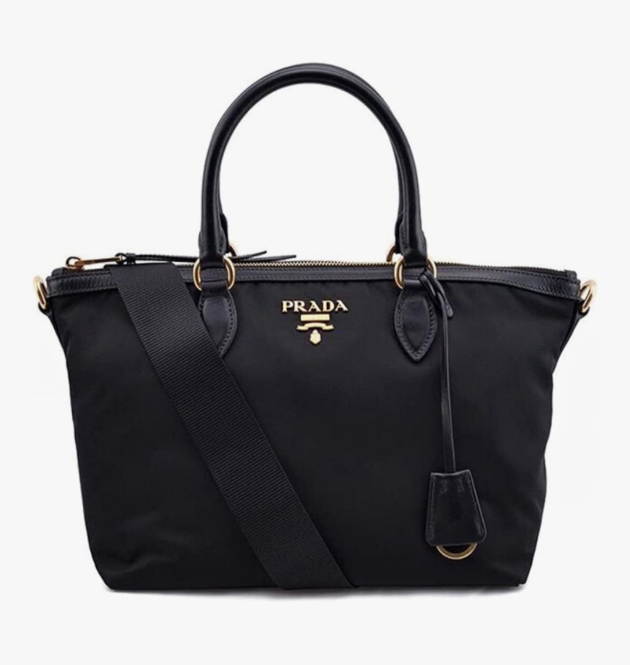 Prada Prada Tessuto Nylon Two Way Satchel Purse Size ONE SIZE - 1 Thumbnail
