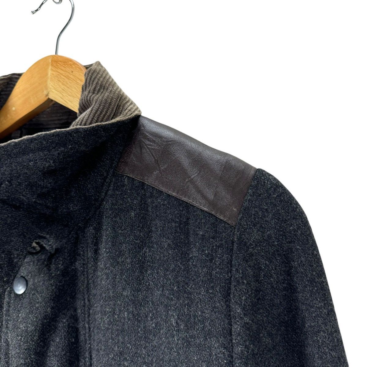 Johnbull ☀️JOHN BULL FISHTAIL PARKA ZIPPER LEATHER PART JACKET Size US S / EU 44-46 / 1 - 6 Thumbnail