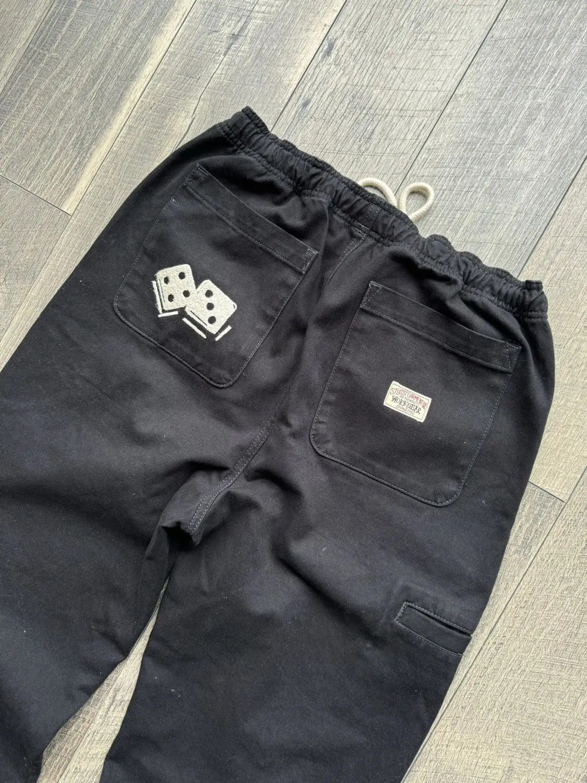 NOMA t.d × Stussy Stussy Noma Icon Beach Pant Washed Black Size US 30 / EU 46 - 6 Thumbnail