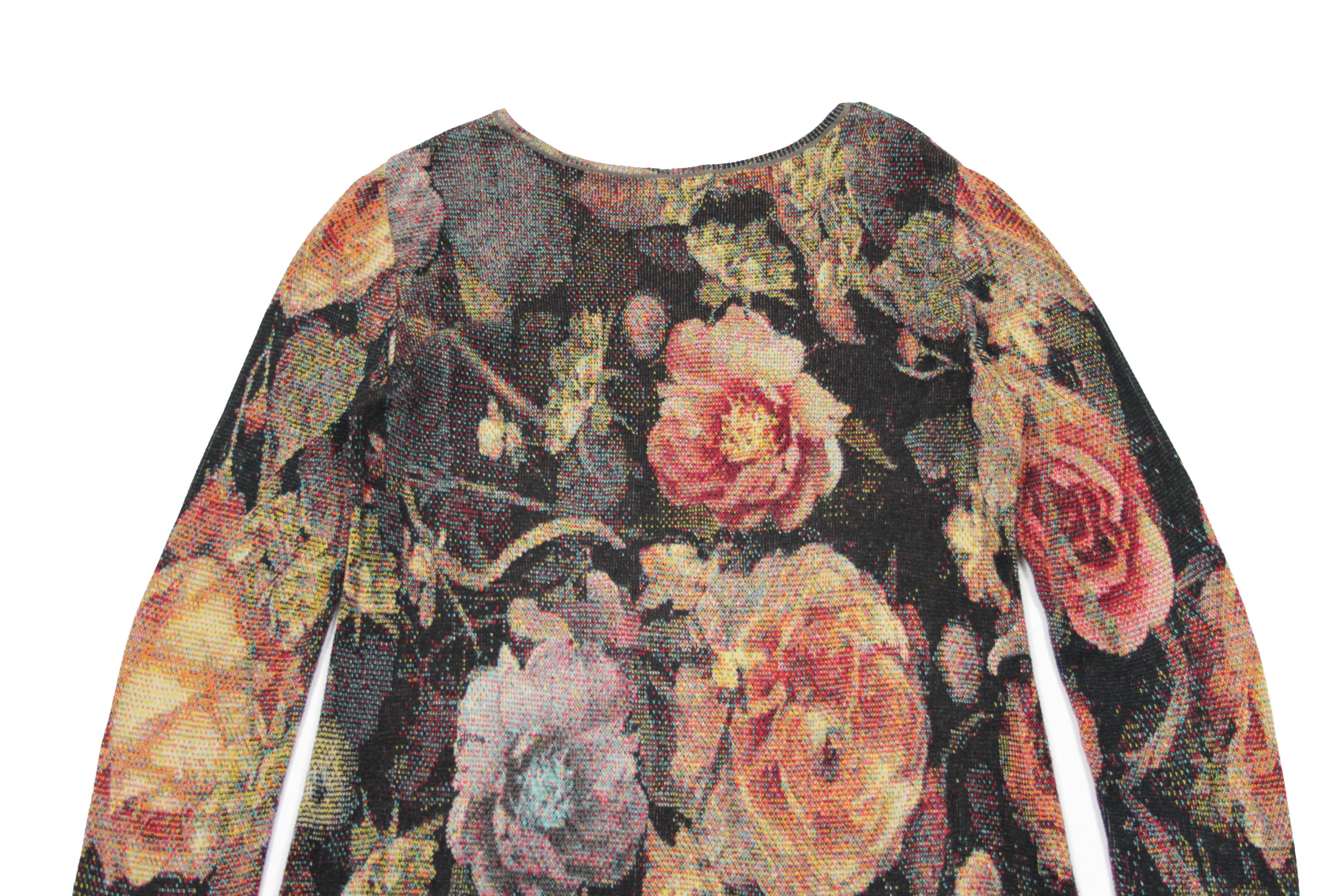 Other Ivko Brocade Pattern Floral Knit Dress Size M / US 6-8 / IT 42-44 - 4 Thumbnail