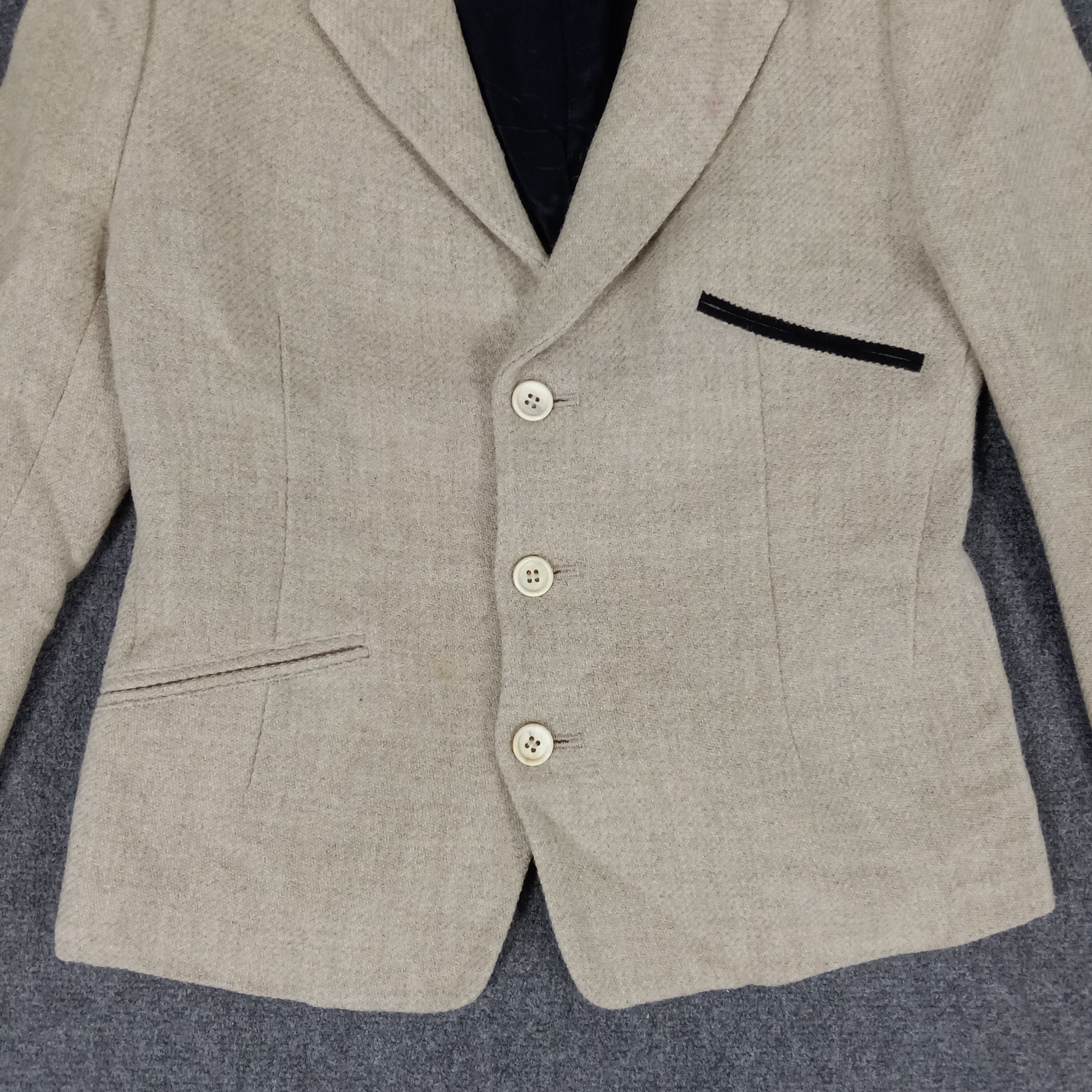Vintage × Y's × Yohji Yamamoto Y's by Yohji Yamamoto Japanese Designer Blazer Size 38S - 2 Thumbnail
