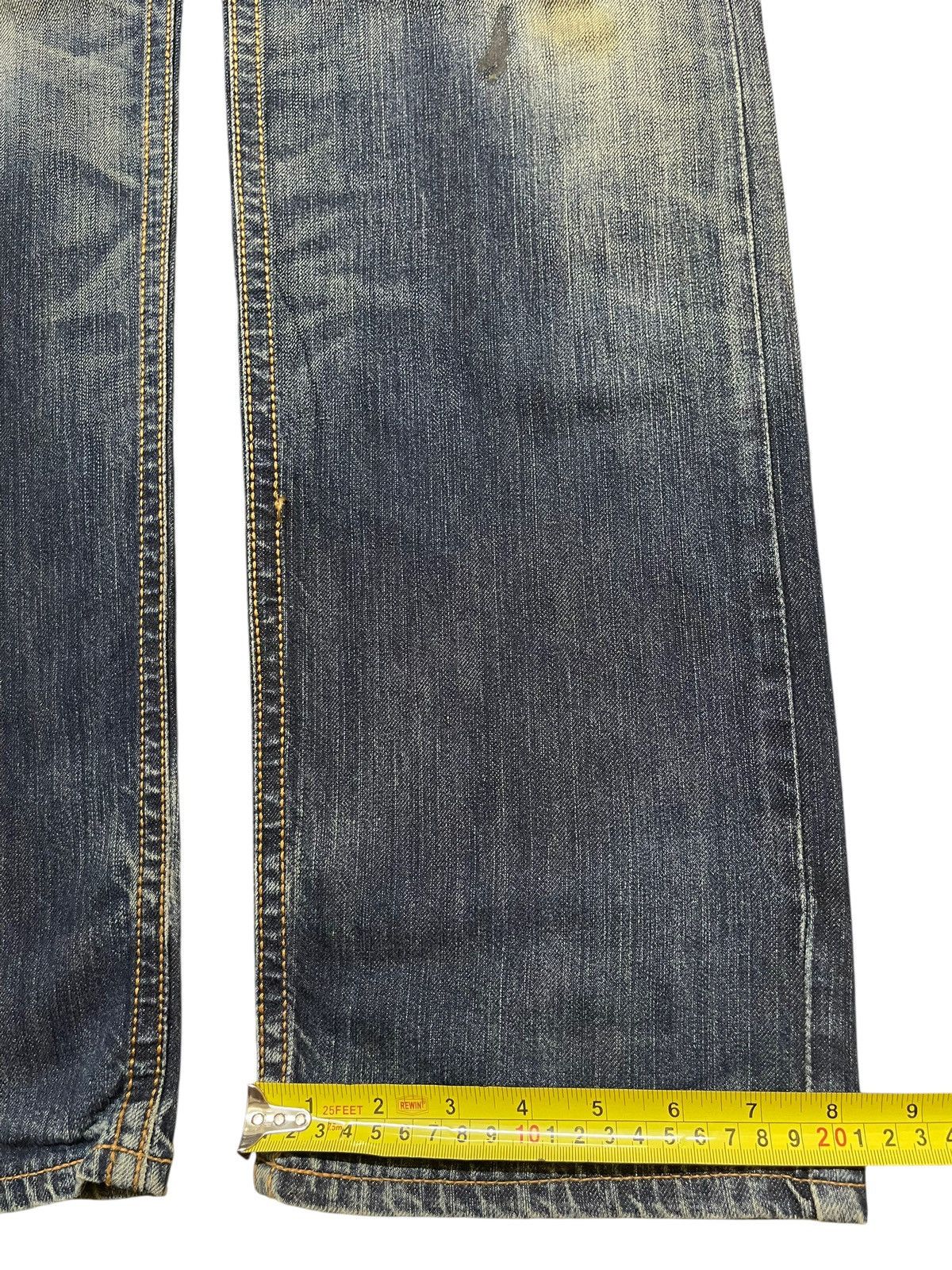 Edwin Japan XV Exclusive Vintage Mud Wash Distressed Jeans