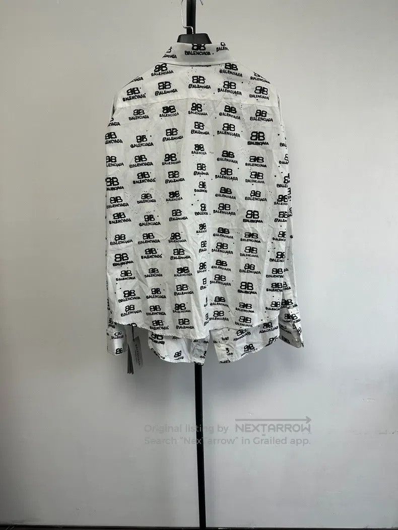 Other Balenciaga Printed Long Sleeve with Single Button Size XXS / US 00 / IT 34 - 2 Thumbnail