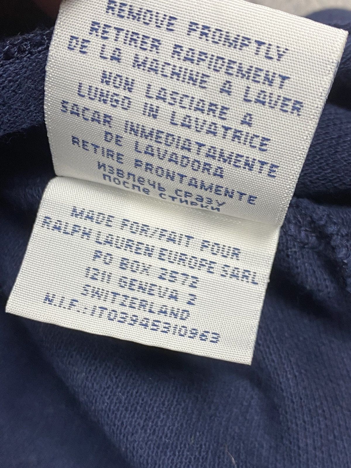 Polo Ralph Lauren × Vintage Vintage Polo Ralph Lauren Designer T Shirt Tee Size L Size US L / EU 52-54 / 3 - 14 Thumbnail