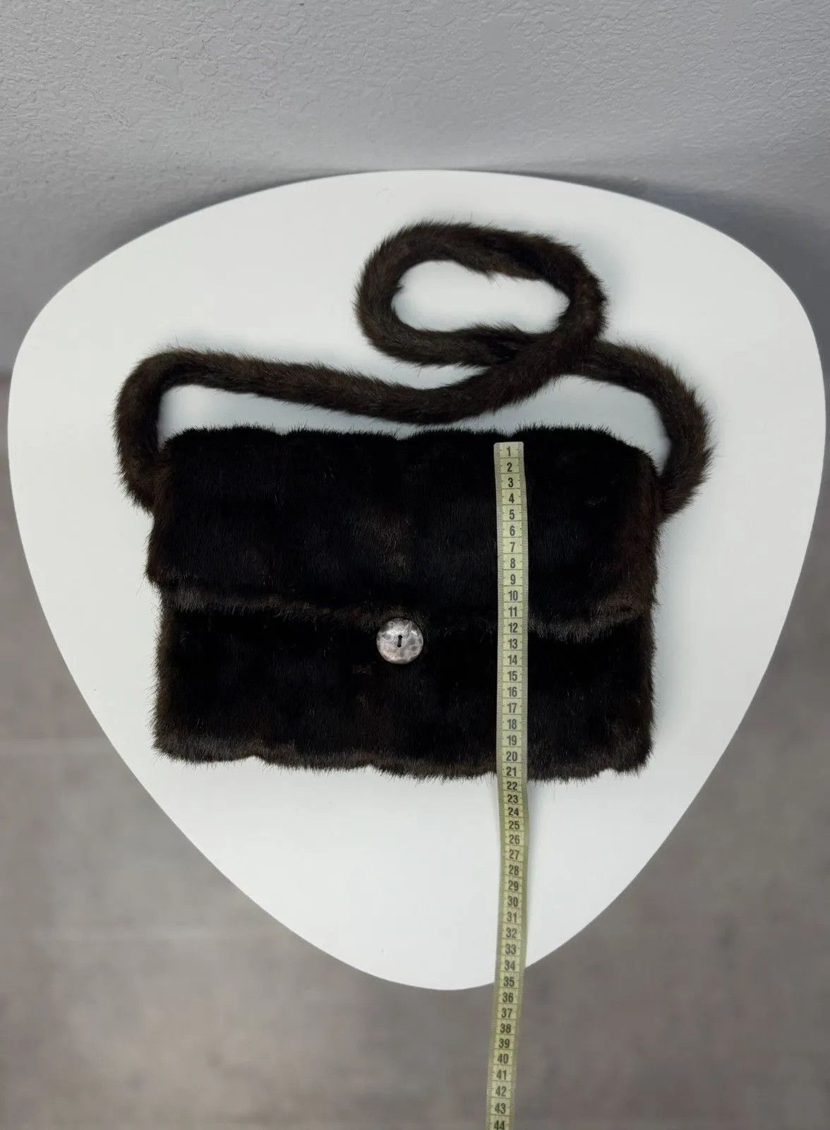 If Six Was Nine Vintage Hysteric Glamour Style Fur Rabbit Opium Bag Gothic Size ONE SIZE - 18 Thumbnail