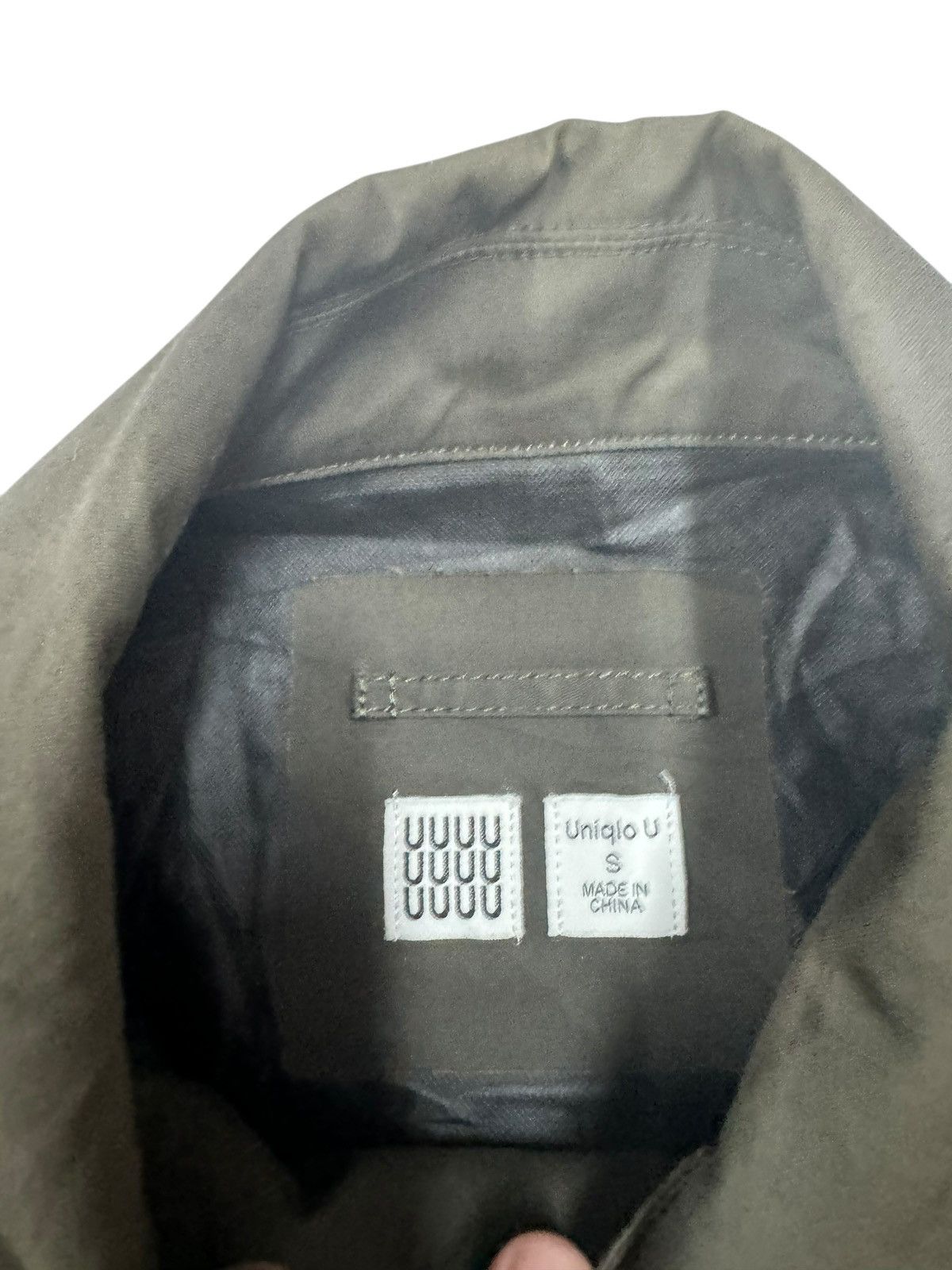 Japanese Brand × Lemaire × Uniqlo Uniqlo Lemaire Wax Cotton Longjacket Raincoat Size US S / EU 44-46 / 1 - 12 Thumbnail