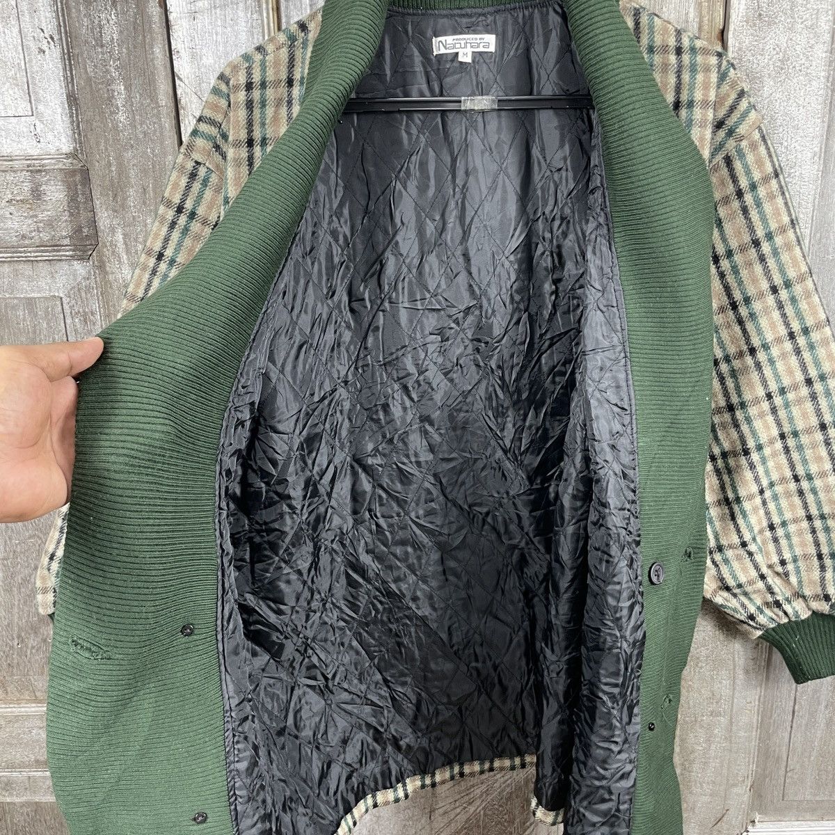 Japanese Brand × Vintage Vintage Produced By Natuhara Cardigan Shawl Collar Size US M / EU 48-50 / 2 - 4 Thumbnail