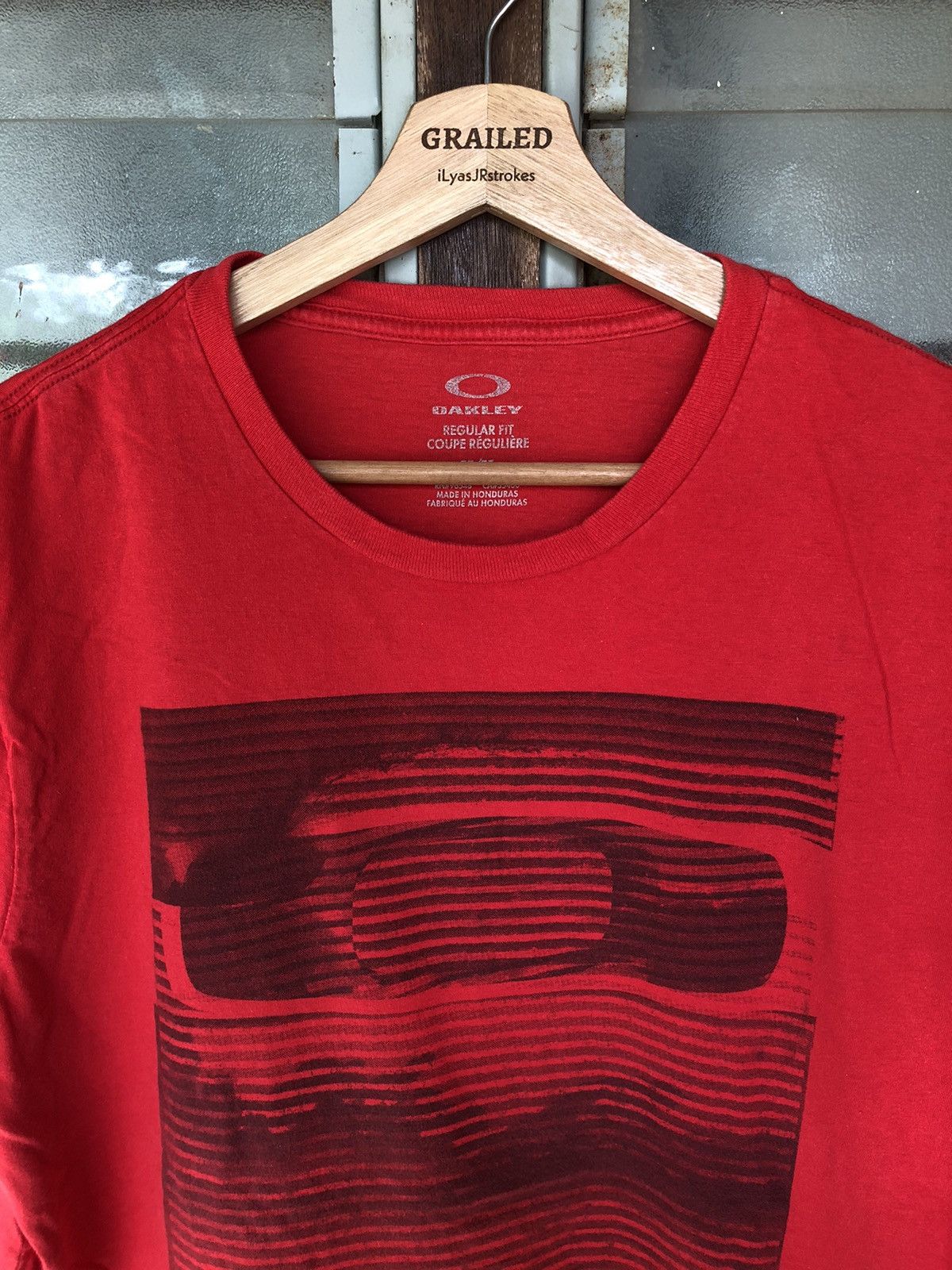 Oakley Vintage Oakley Harizon O Red Shirt Tee Size US M / EU 48-50 / 2 - 2 Thumbnail
