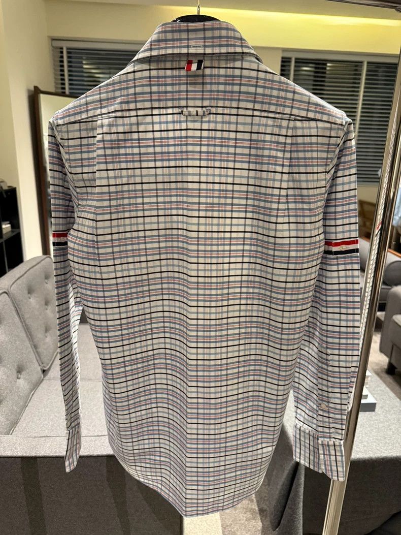 Thom Browne Thom Browne Rare plaid shirt 2503-Nextarrow Size US XS / EU 42 / 0 - 2 Thumbnail