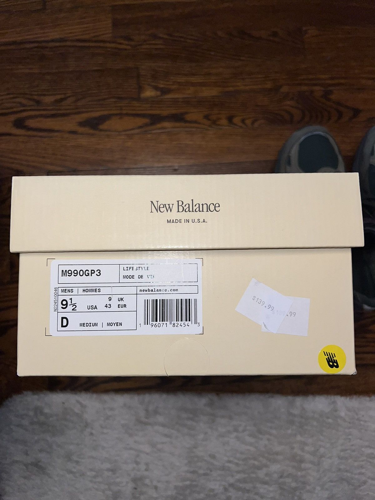 New Balance New Balance 990v3 Olive Green Size US 9.5 / EU 42-43 - 7 Thumbnail