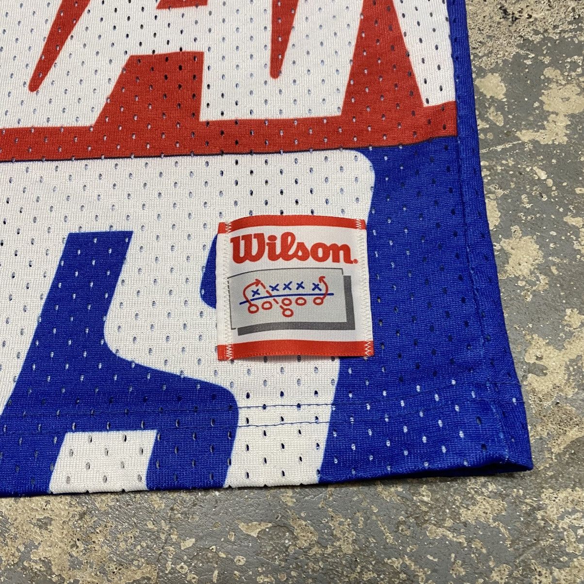 NFL × Vintage Vintage New York Giants Cropped Mesh Wilson Jersey NY 90s US Size US L / EU 52-54 / 3 - 4 Thumbnail