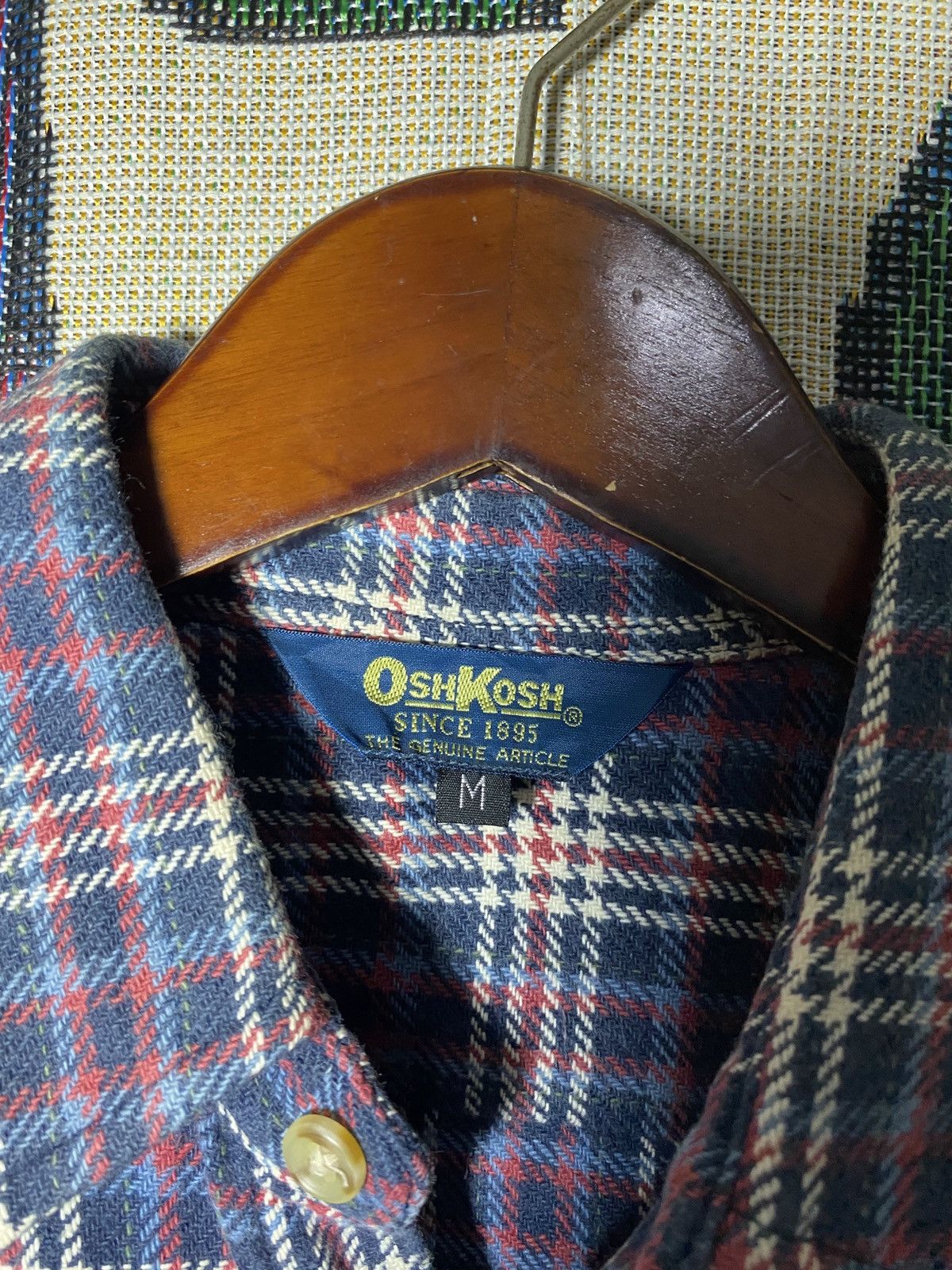 Oshkosh Oshkosh Vintage Shirt Size US M / EU 48-50 / 2 - 4 Thumbnail