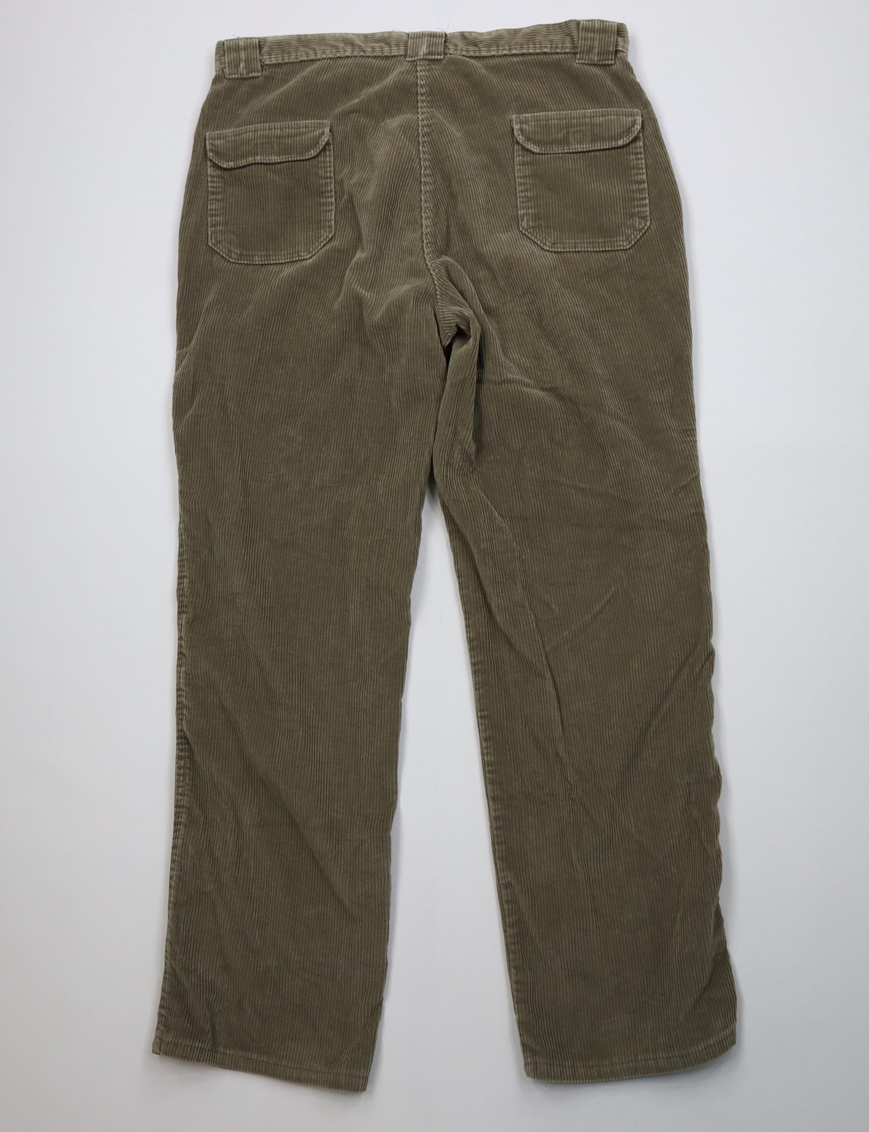 Lands' End Vintage 90s Lands End Utility Corduroy Wide Leg Pants USA Size US 38 / EU 54 - 9 Thumbnail