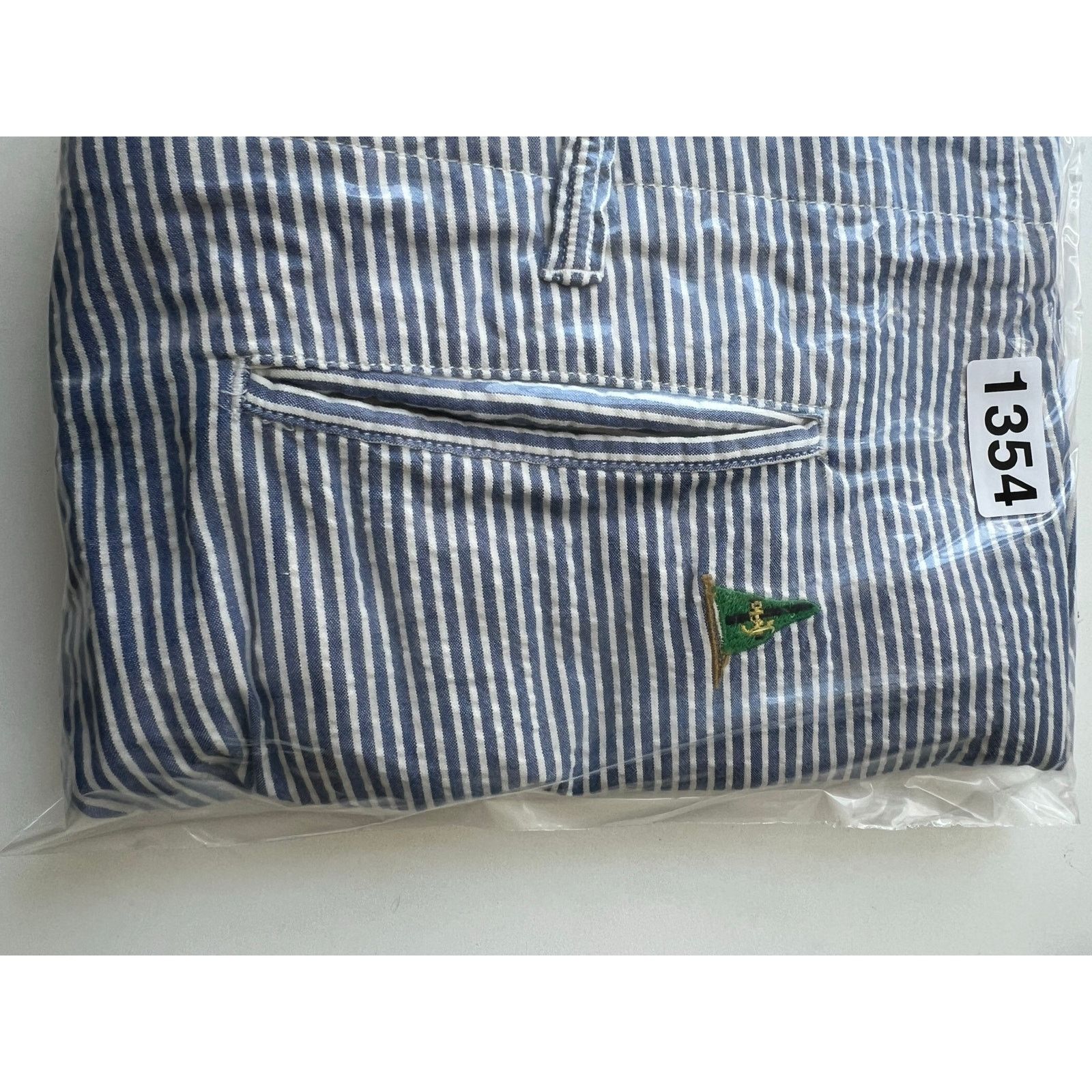 Polo Ralph Lauren Polo Ralph Seersucker Nautical Flag Classic Fit Shorts 38 Size US 38 / EU 54 - 9 Thumbnail