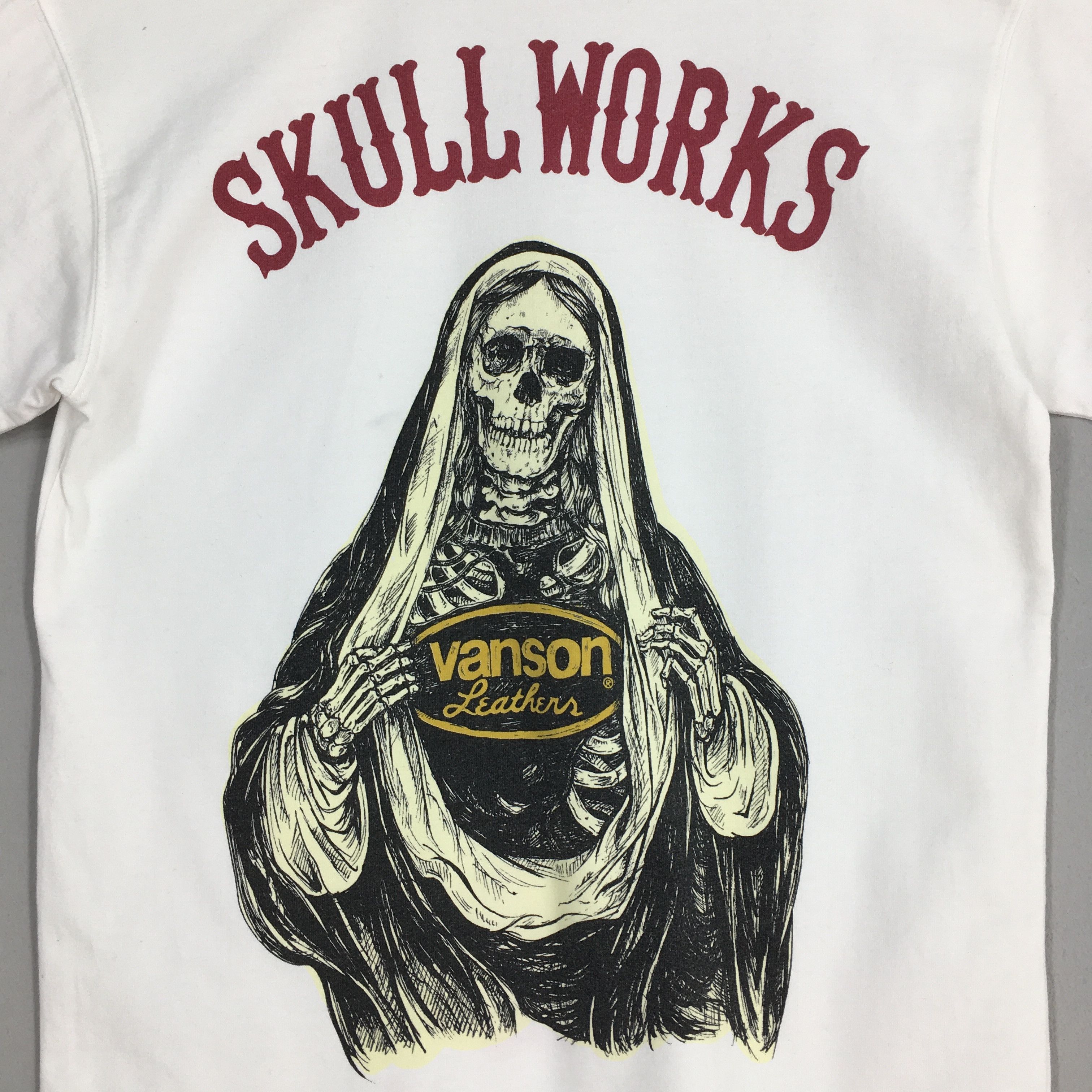 Vanson Leathers Vintage 90's Vanson Leather Skull Works Motorcycles Biker Size US M / EU 48-50 / 2 - 9 Thumbnail
