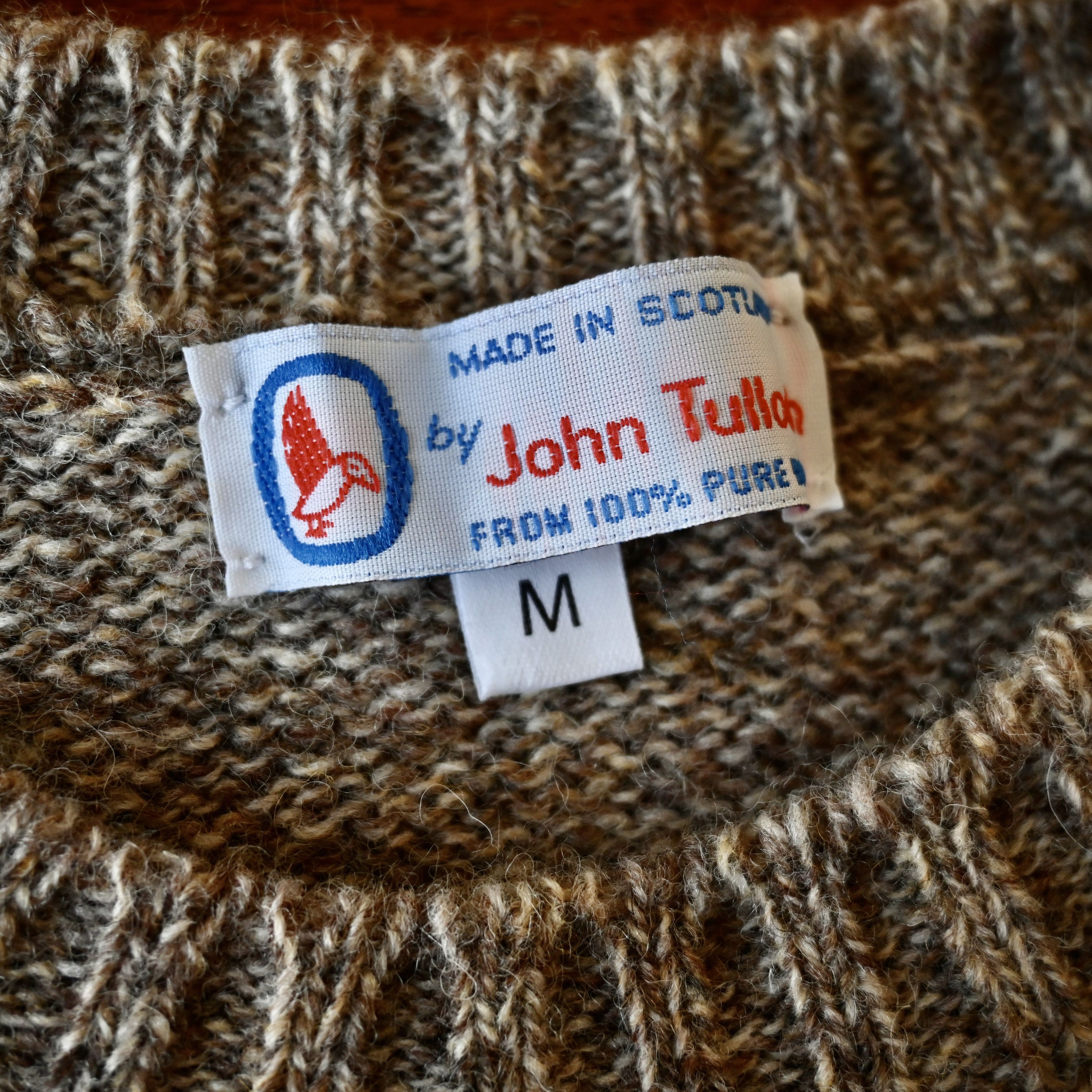 Other John Tulloch multi-argyle pure wool sweater made in Scotland Size US M / EU 48-50 / 2 - 11 Thumbnail