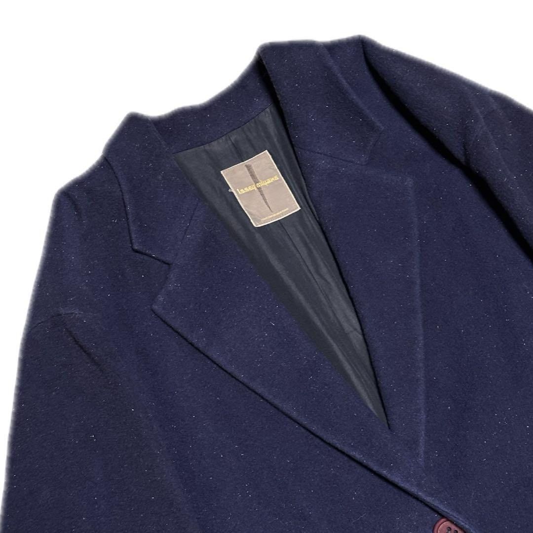 Issey Miyake ISSSY MIYAKE 1985AW Suit Collar Wool Coat Size US M / EU 48-50 / 2 - 3 Thumbnail