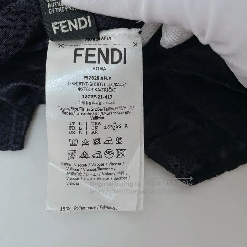 Fendi Fendi Black monogram jumpsuit Size L / US 10 / IT 46 - 6 Thumbnail