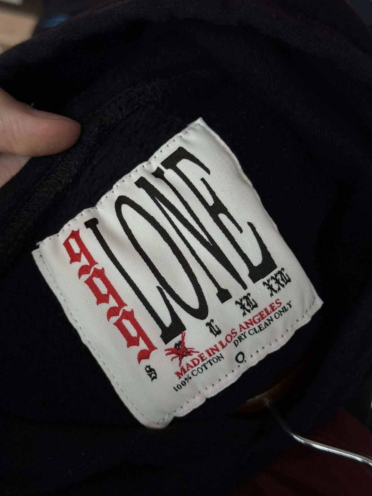Vlone Vlone x Juice WRLD Black Pullover Hoodie 999 Wold Size (M) Size US M / EU 48-50 / 2 - 9 Thumbnail