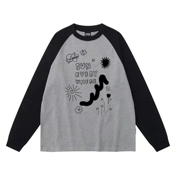 Japanese Brand × Vintage 100% cotton Vintage harajuku style hoodies Size US L / EU 52-54 / 3 - 3 Thumbnail