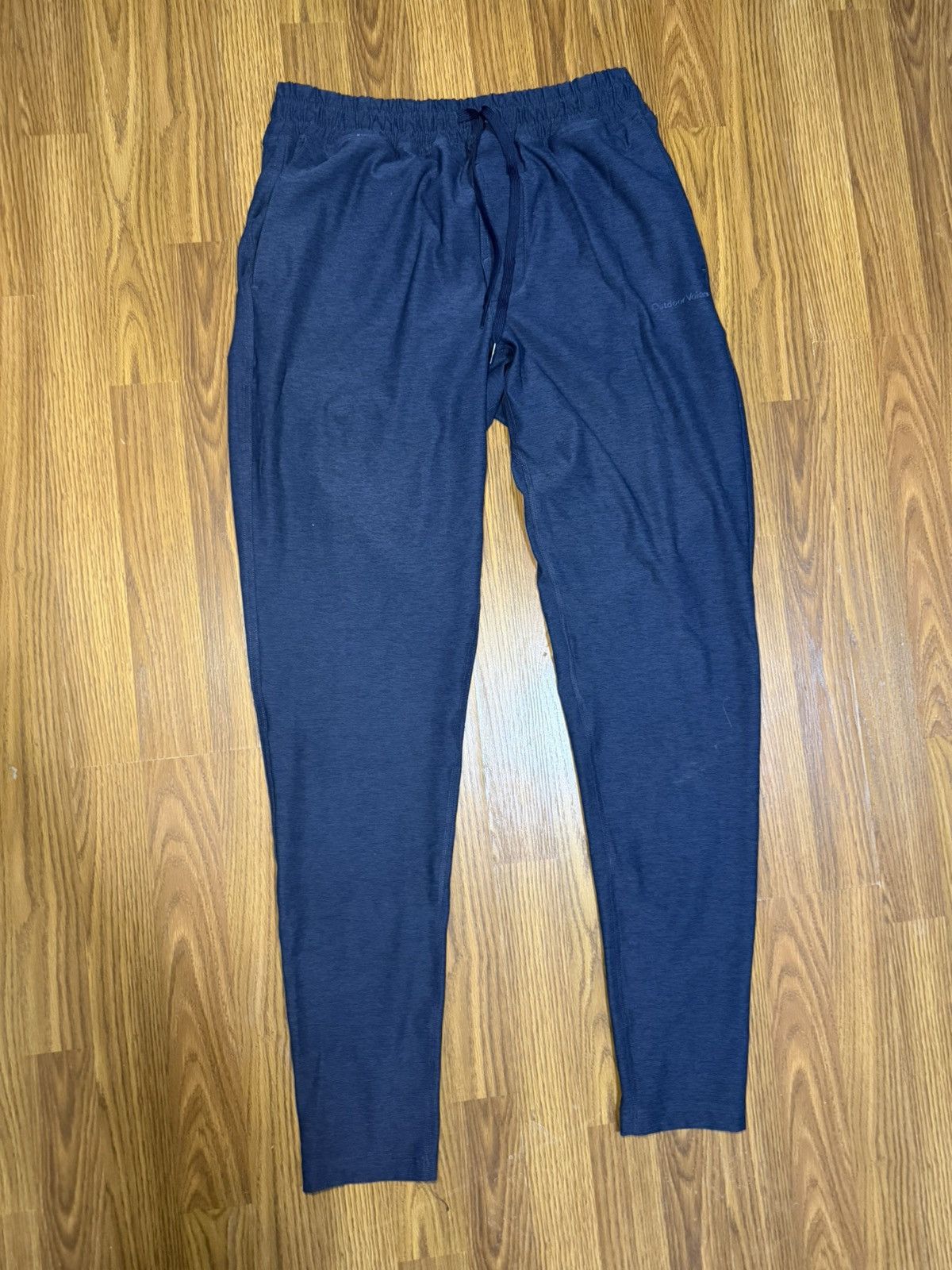 Outdoor Voices Outdoor Voices CloudKnit Navy Slim Sweatpant Joggers Medium Size US 31 - 2 Thumbnail