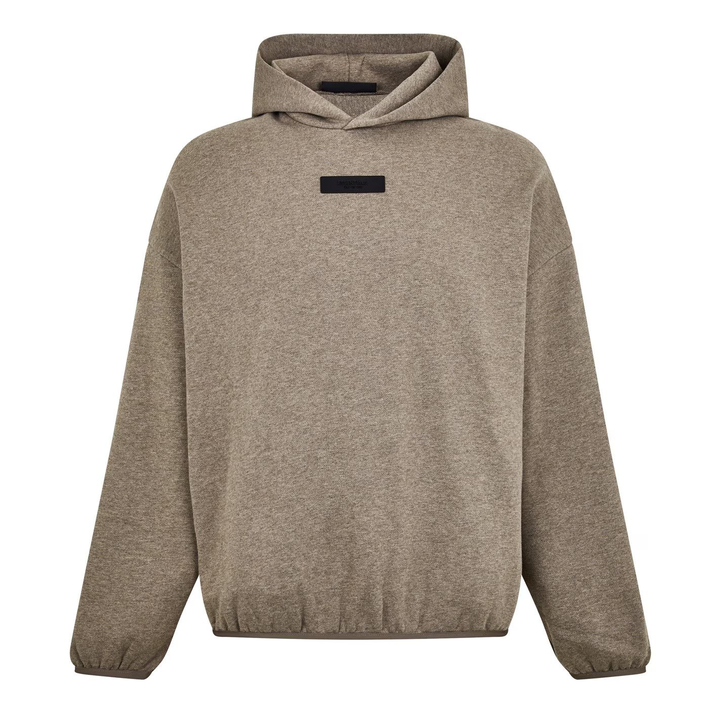 Fear of God o1g2r1mq0426 Logo Tab Cotton Hoodie in Brown Size US M / EU 48-50 / 2 - 1 Thumbnail