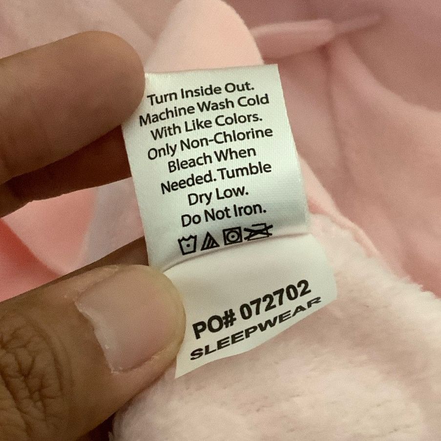 Unknown London Fifth Sun "Choose Happy" Pink Plush Hoodie Womens Size L NWT Size L / US 10 / IT 46 - 8 Thumbnail