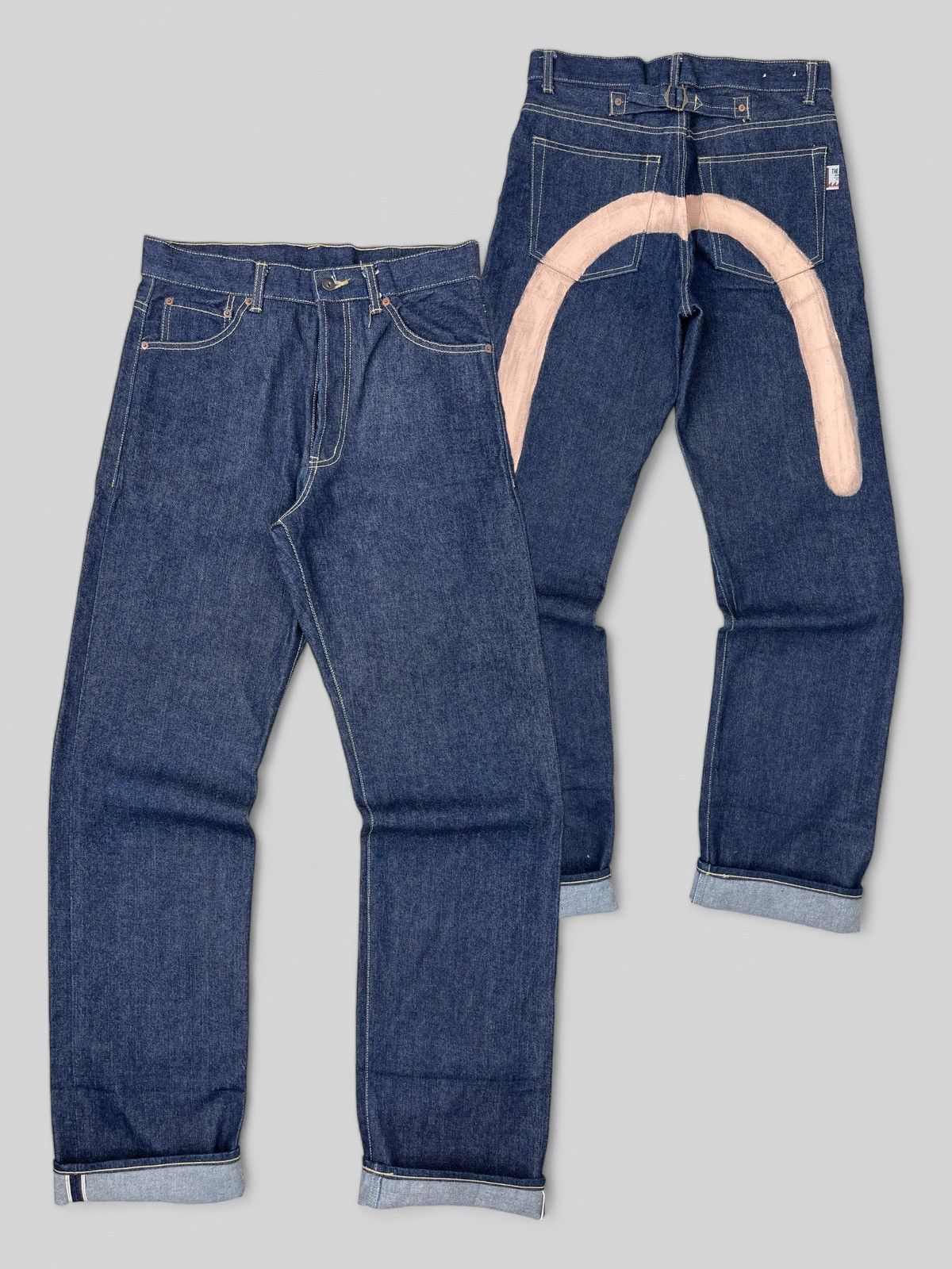 THE FACTORY Japan jeans selvedge dark blue W32