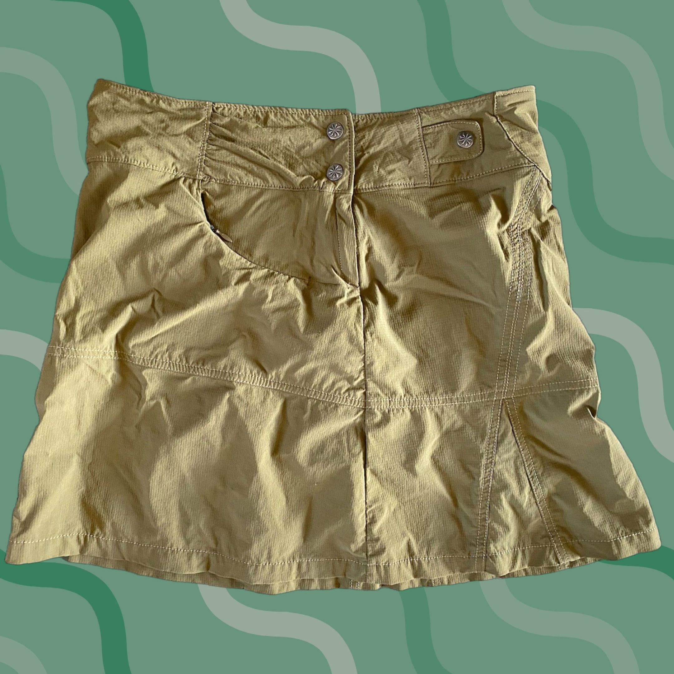 Athleta Athleta Women’s Skort Size 4 Green Activewear Outdoor Athleisure Regular Womens Size ONE SIZE - 1 Thumbnail