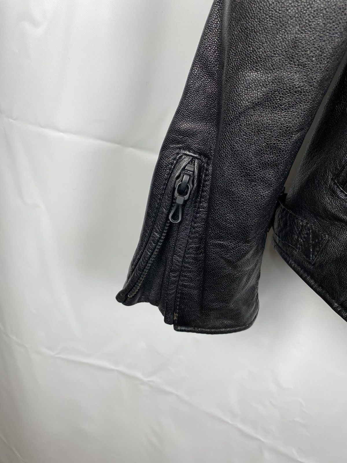 Japanese Brand × NANO universe Nano Universe Japan Goat Skin Biker Jacket Genuine Leather Size US M / EU 48-50 / 2 - 8 Thumbnail